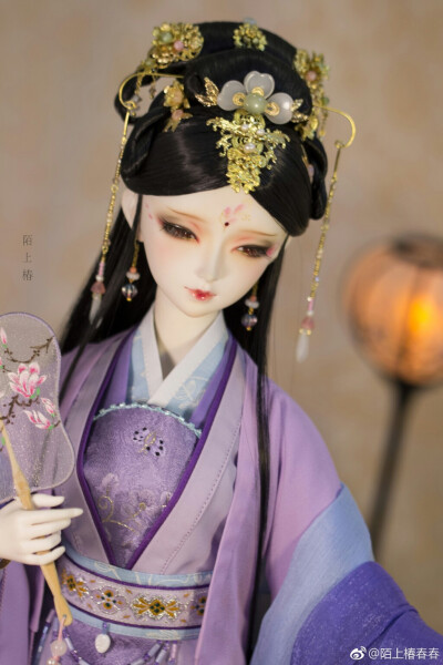 古风美人 sd娃娃 bjd 玩具 人偶 壁纸 萌物