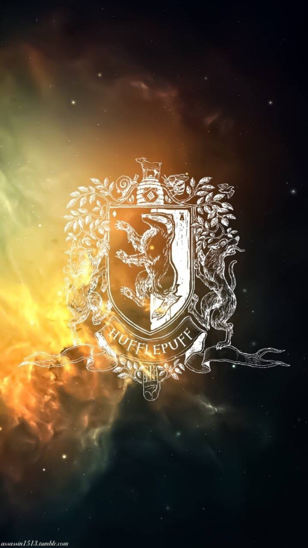 哈利波特～四大学院壁纸—赫奇帕奇～微信公众号:野兽的城堡(lumos