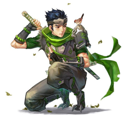 genji 源氏 守望先锋 /图源网络或水印,侵删