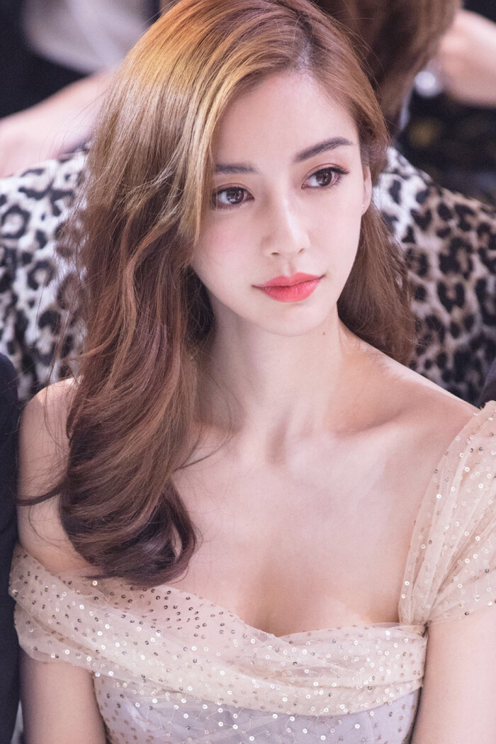 美图系列##angelababy# @angelababy 亮相dior2018春夏高级订制系列