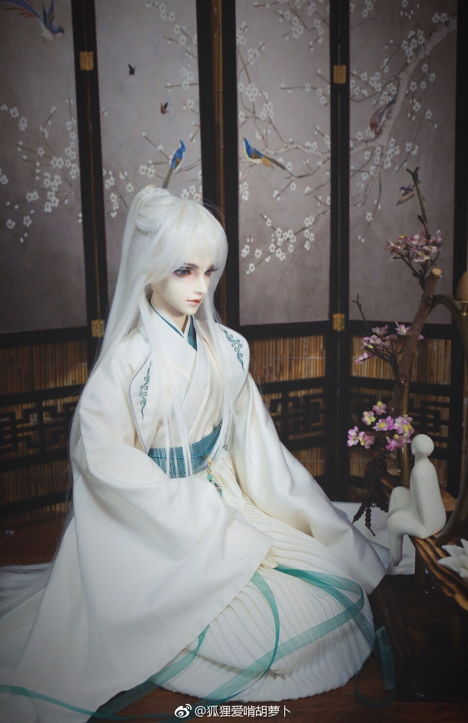 古风美男 sd娃娃 bjd 玩具 人偶 壁纸 萌物