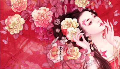 〔 古风美人 〕书亦飞 绘