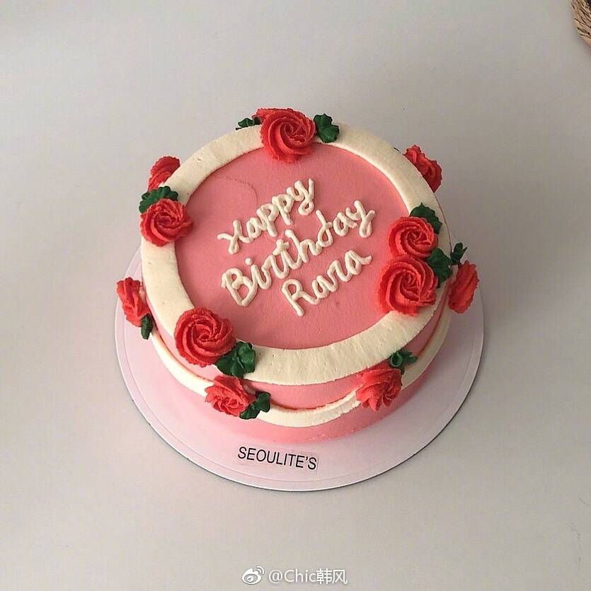foodie | 精致得不忍心切开的生日蛋糕