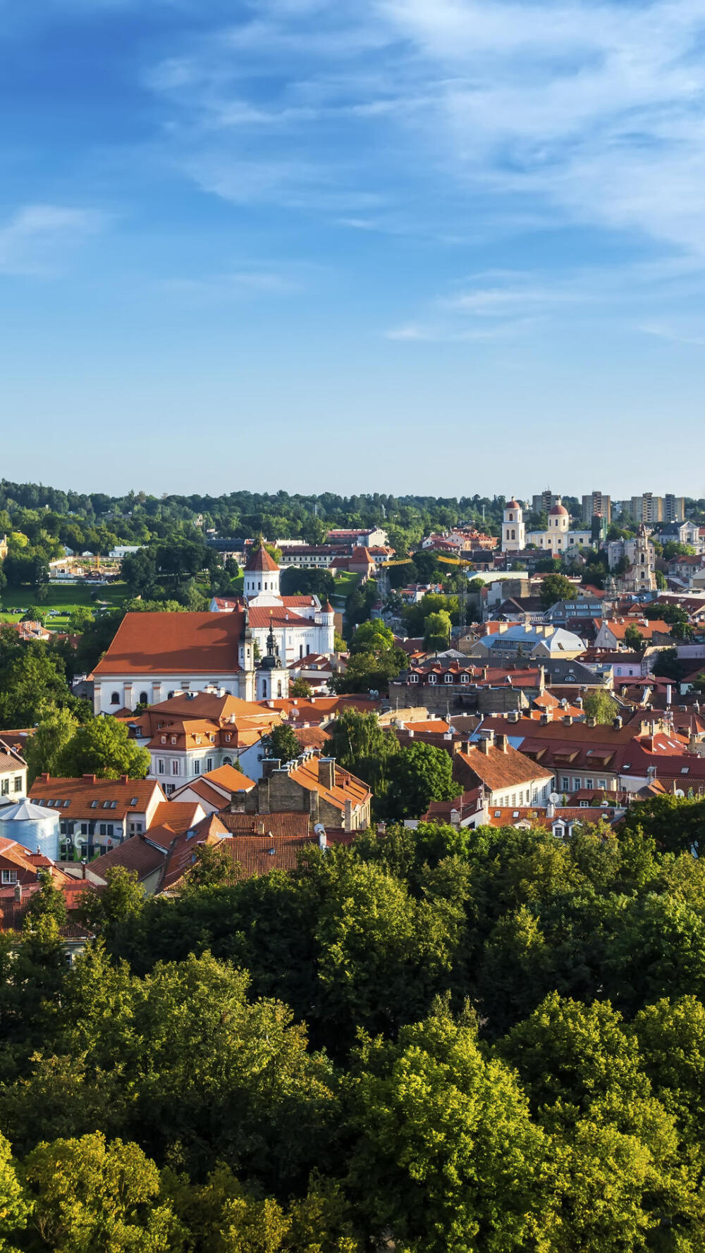 维尔纽斯立陶宛的首都和最大城市,被誉为欧洲最大的巴洛克风格古城