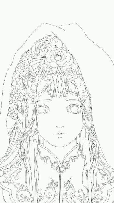 收集   点赞  评论  古风美人#线稿 0 53 琳琅浅画  发布到  彩铅