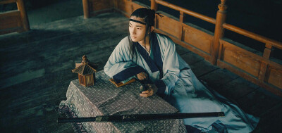 淡辉夕颜,公子如玉,是你执一把青伞,为我许下一世长安)古风真人男头 