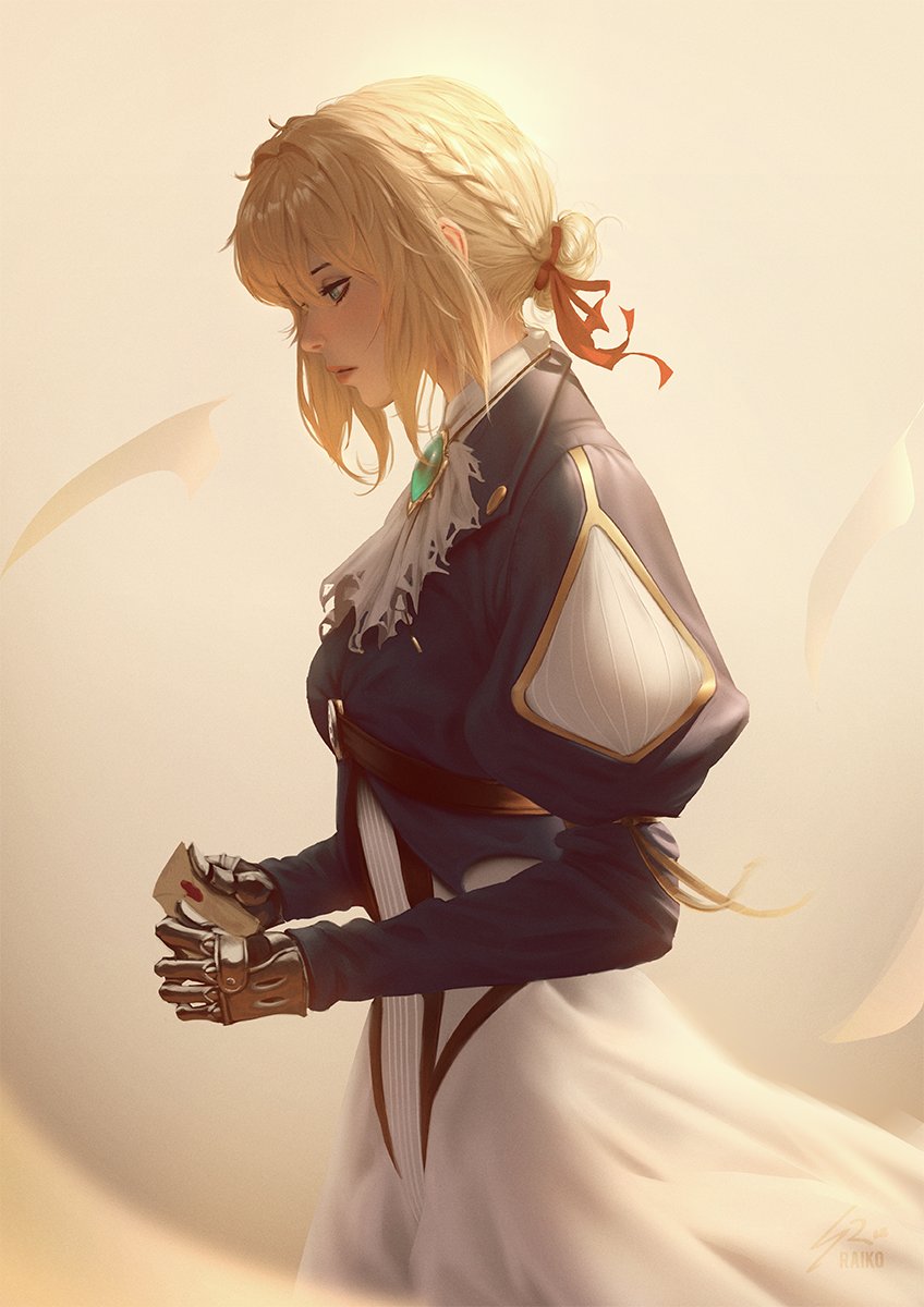 紫罗兰永恒花园 绘师:ライコ(pixiv id=12969170)本作品pixiv id=