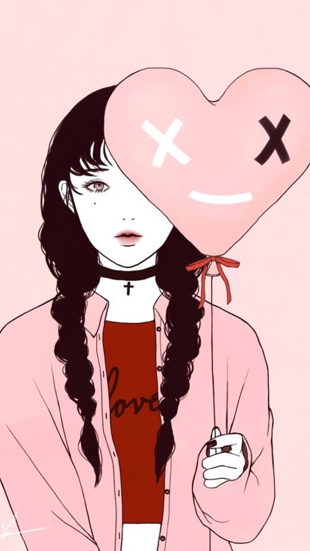 女生 q版 微信 qq 微博 )女孩 韩国唯美插画手绘动漫卡通可爱个性经典