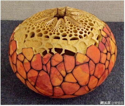 葫芦只需打眼就能成为艺术家