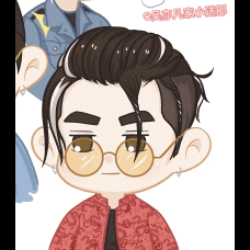 明星壁纸 男神帅哥 手绘漫画 素描卡通 人物头像 插画绘画 美男画像