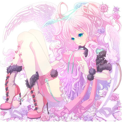 粉色系女头二次元