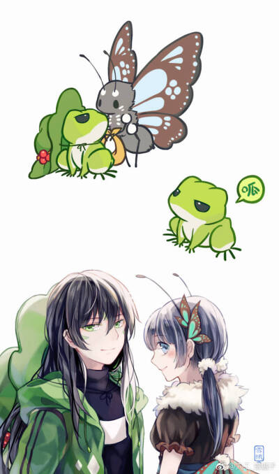 旅行青蛙#拟人