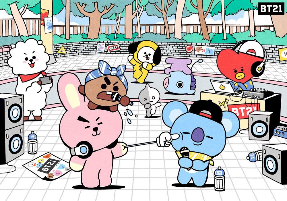 bt21 - 堆糖,美图壁纸兴趣社区