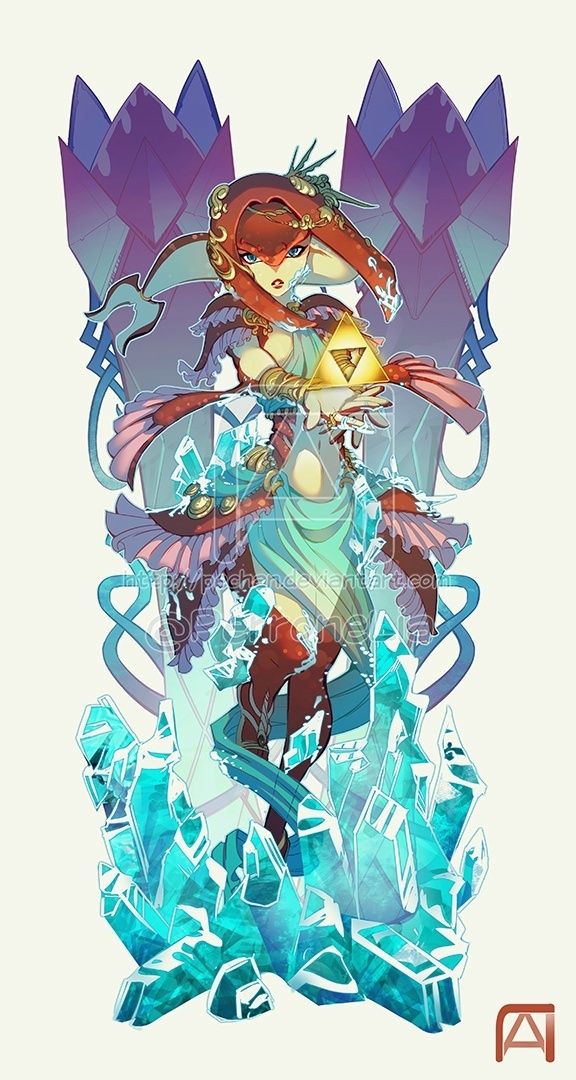 塞尔达传说 荒野之息:mipha 公主 堆糖,美图壁纸兴趣社区