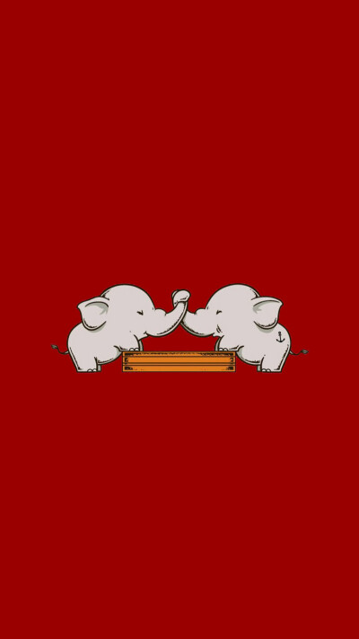 红色壁纸
