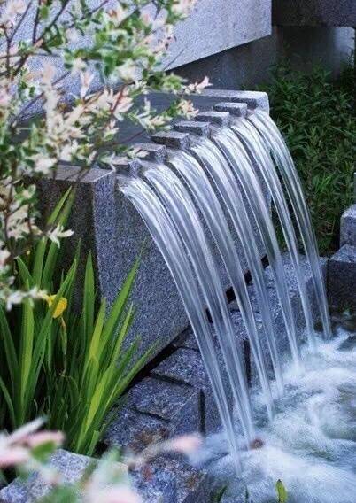 现代庭院喷泉设计