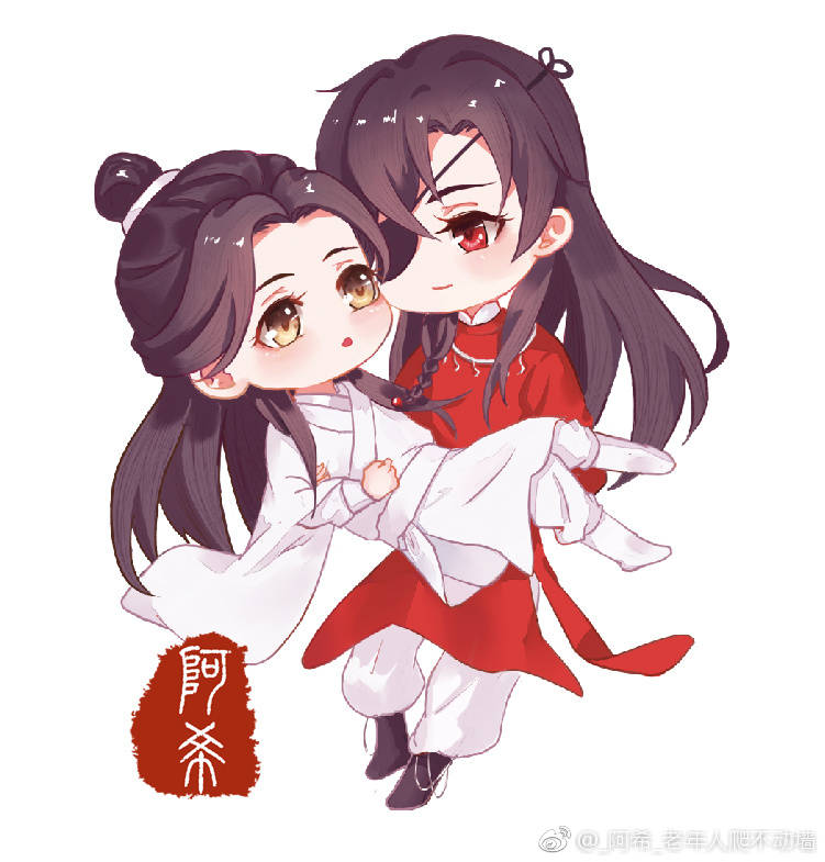 天官赐福,花怜,花城,谢怜,q版