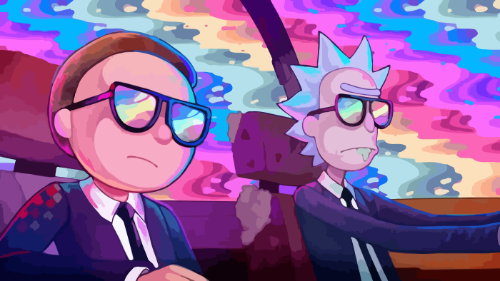 瑞克,莫蒂,rick and morty,瑞克和莫蒂,壁纸