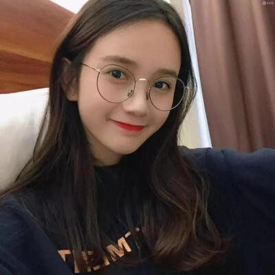女生头像 眼镜控