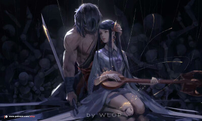 骑士公主画师:wlop