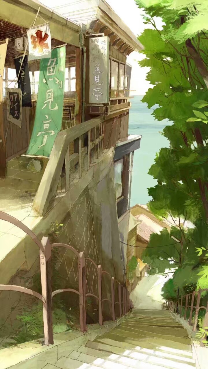 动漫壁纸 唯美意境