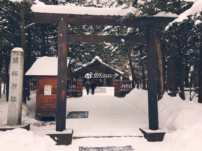 大雪纷飞 大吉大吉吉2日本 北海道神宮 堆糖 美图壁纸兴趣社区