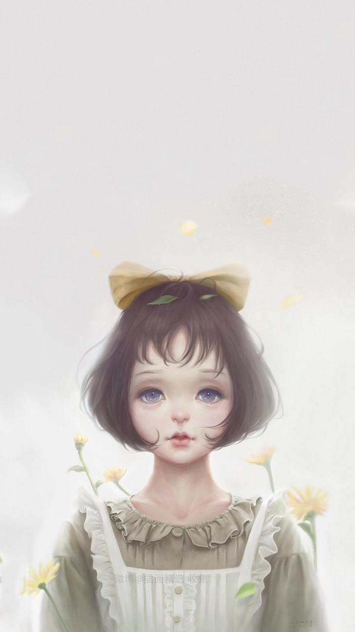 手绘 二次元 复古 清新 唯美 森系 文艺 治愈 动植物 彩铅 水墨 水彩