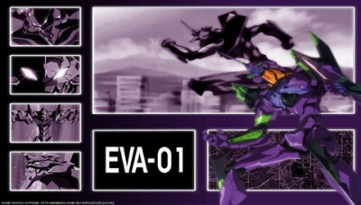 eva-01,初号机,新世纪福音战士,翻翻