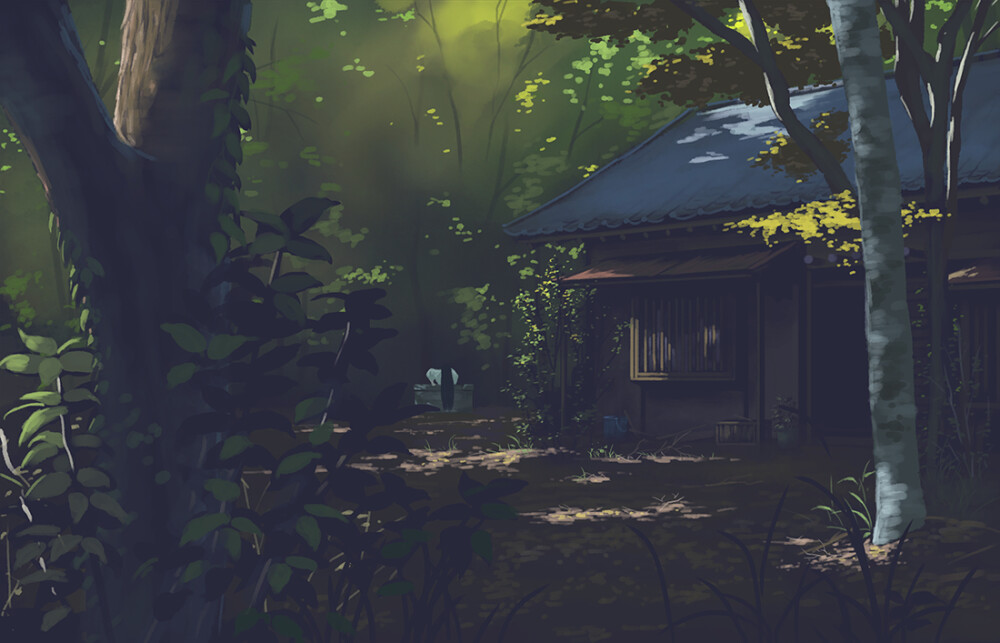 pixiv插画二次元风景