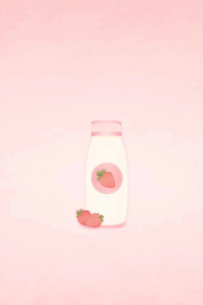 蓝色草莓牛奶 - 堆糖,美图壁纸兴趣社区