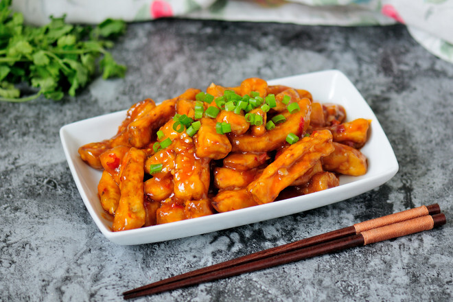 脆皮鱼香茄子 家常鱼香味儿就这么简单的做法