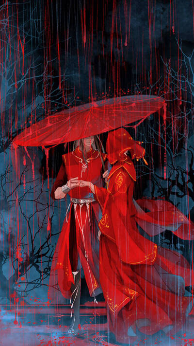 天官赐福 谢怜 花城 血雨探花