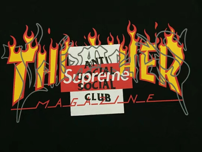 七方潮牌联名 酷 Supreme Assc Thrasher 壁纸 背景 堆糖 美图壁纸兴趣社区