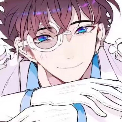 黑羽快斗与工藤新一漫画