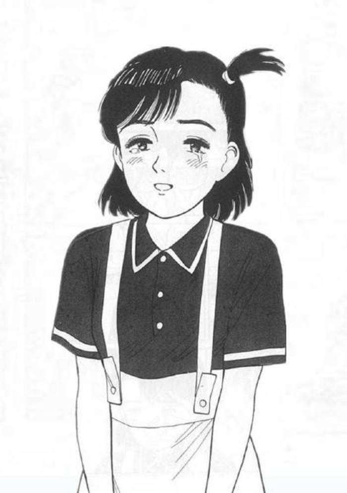 江口寿史日本复古漫画少女