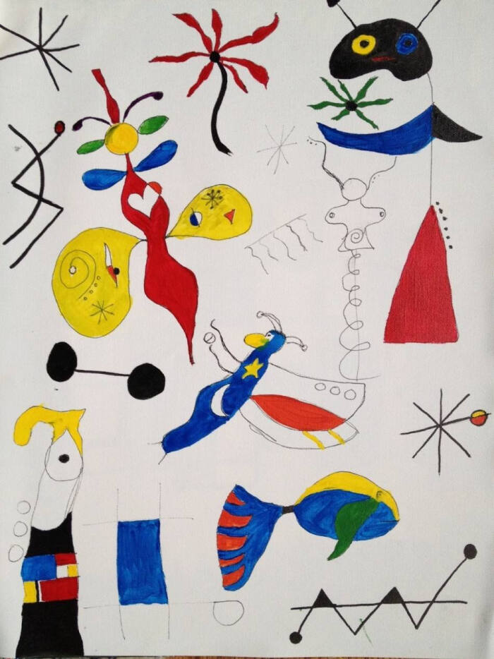 胡安·米罗(joan miró,1893年4月20日—1983年12月25日,西班牙画家