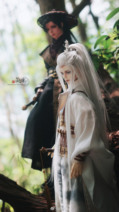 古风美男 sd娃娃 bjd 玩具 人偶 壁纸 萌物