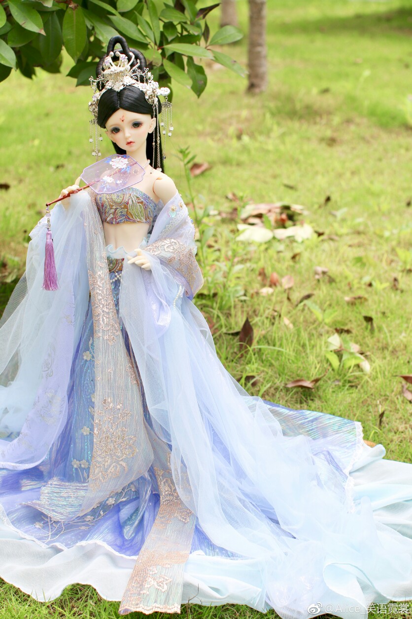 古风美人 sd娃娃 bjd 玩具 人偶 壁纸 萌物