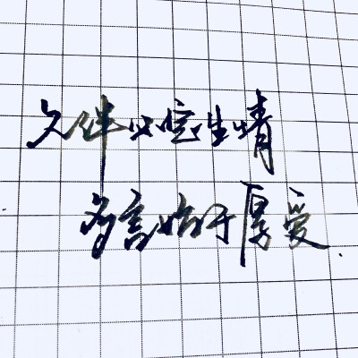 久伴必定生情,多言始于厚爱