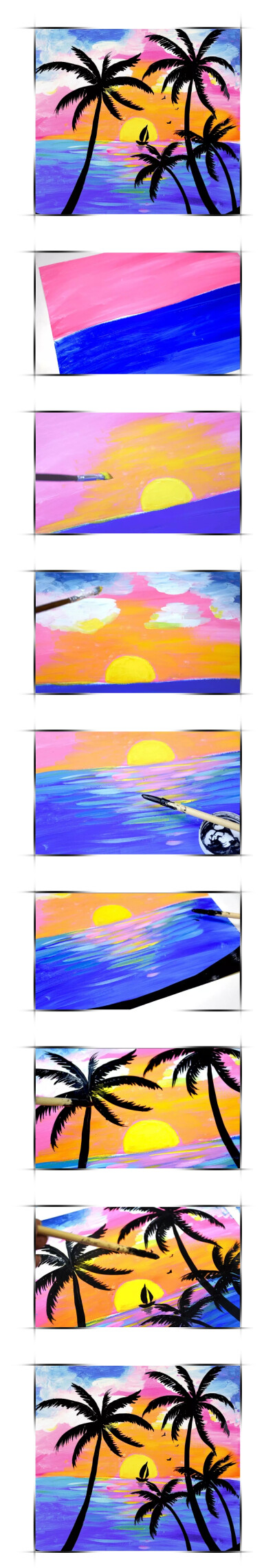 水粉画