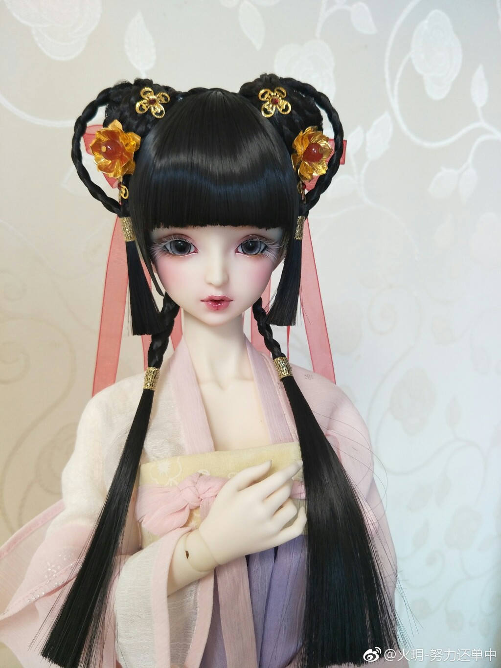 古风美人 sd娃娃 bjd 玩具 人偶 壁纸 萌物