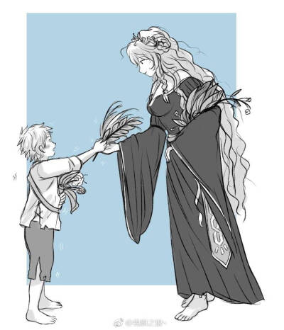 不老女巫和她养大的孩子