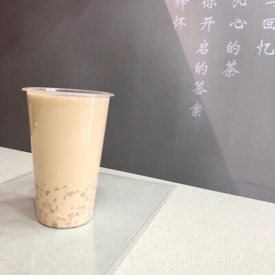 椰果奶茶图片