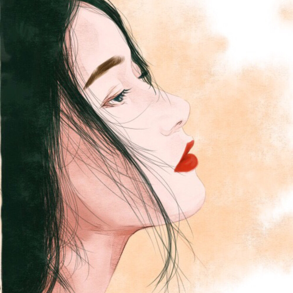 头像 动漫 插画 另类 独特 少女 男头