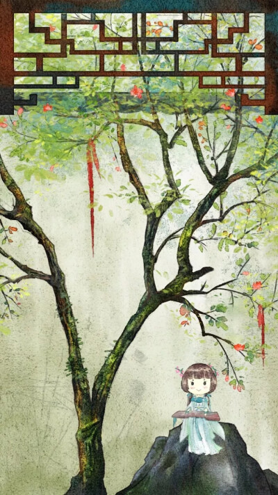 壁纸 古风可爱
