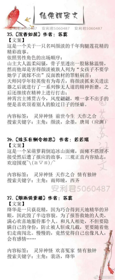 收集 点赞 评论 置顶 大叔盘点2016年度完结言情小说—古代