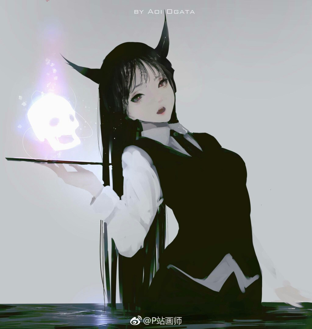 黑暗系头像女漫画 头像女霸气动漫黑暗系 黑暗冷酷系漫画少女头像