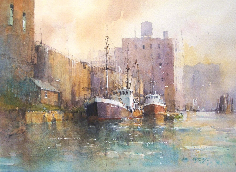 英国水彩画家 ian ramsay 绘画作品 | ianramsay.blogspot.com