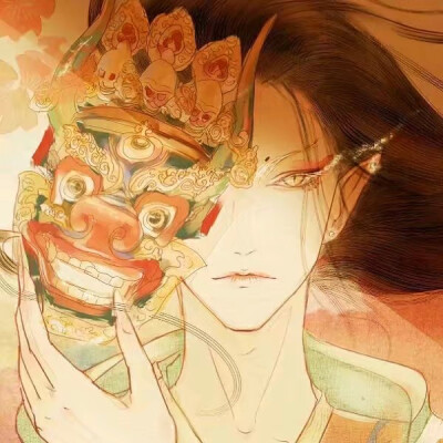 手绘男生头像古风