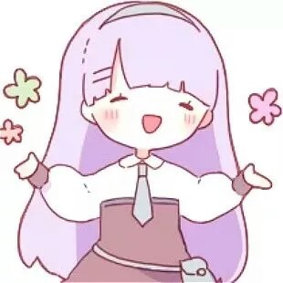 长发 女孩 卡通 头像